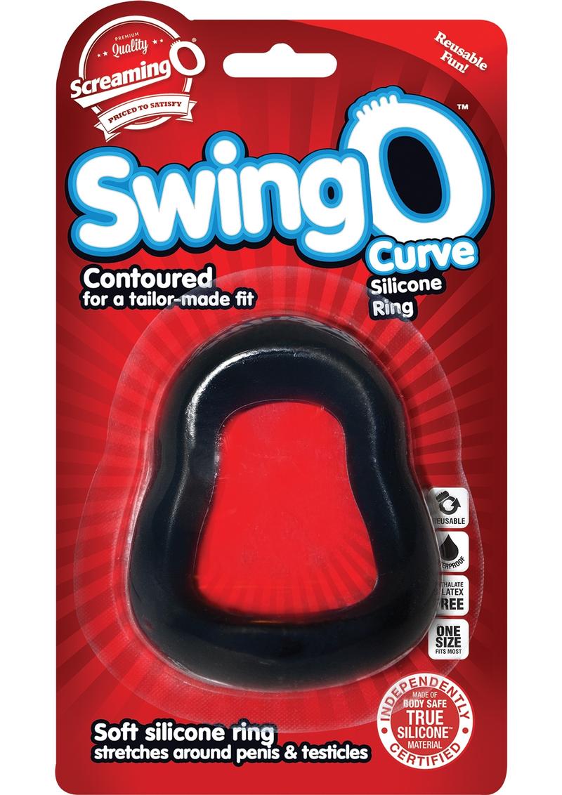 SwingO Contoured Curve Soft Reusable Silicone Cock Ring