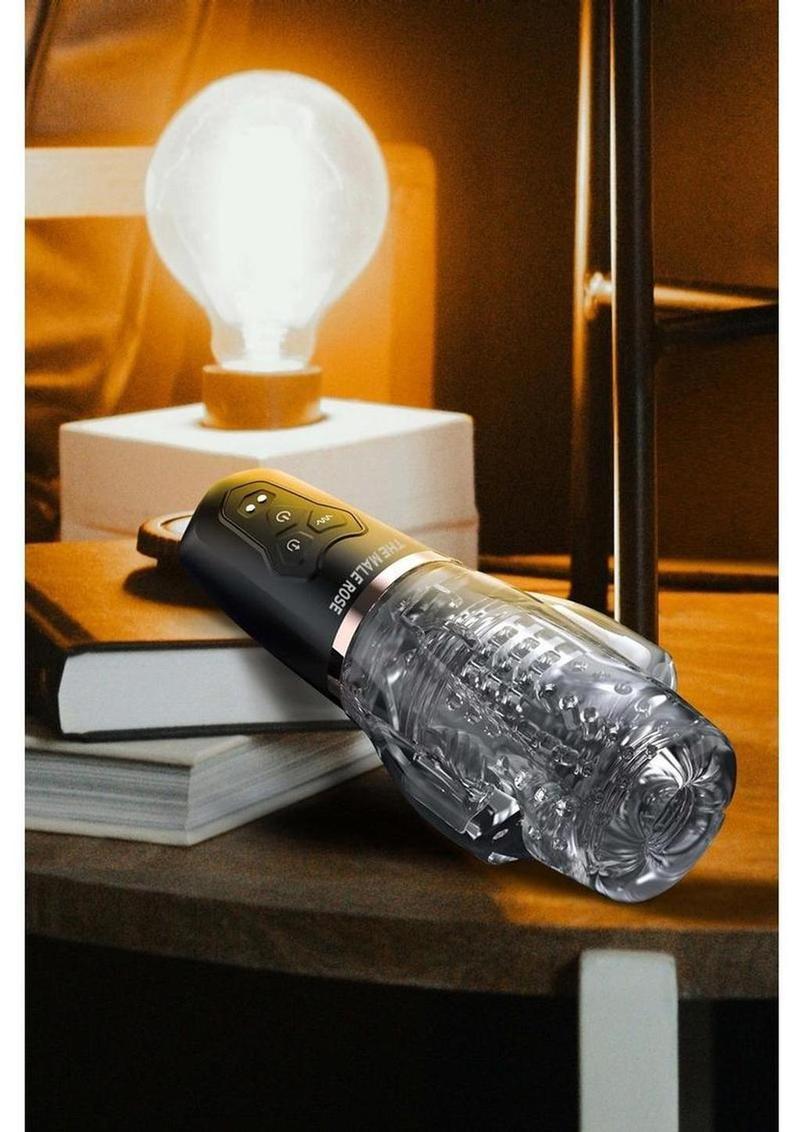 Male Rose 2 Rechargeable Sucking Masturbator 5 Suction Modes