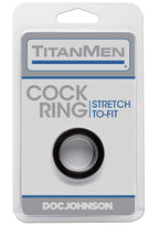 TitanMen Stretch To Fit Cock Ring Comfortable Durable