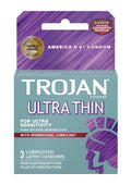 Trojan Ultra Thin Condoms with Spermicide for Extra Protection