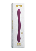 Tryst Duet Double Ended Vibrator Rechargeable Silicone Massager