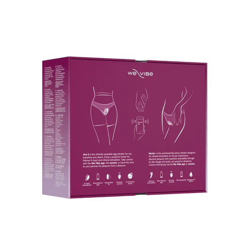 We-Vibe Play Your Way Collection 2 Piece Wearable Set App Controlled