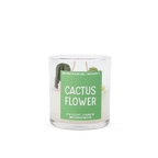 Cactus Flower Container Candle Citrus Lily Top Notes Warm Woody Finish