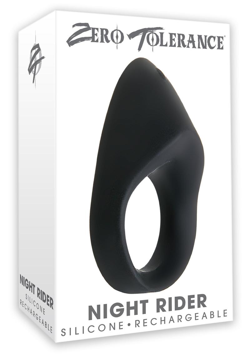 Rechargeable Silicone Cock Ring With Quiet Vibrations