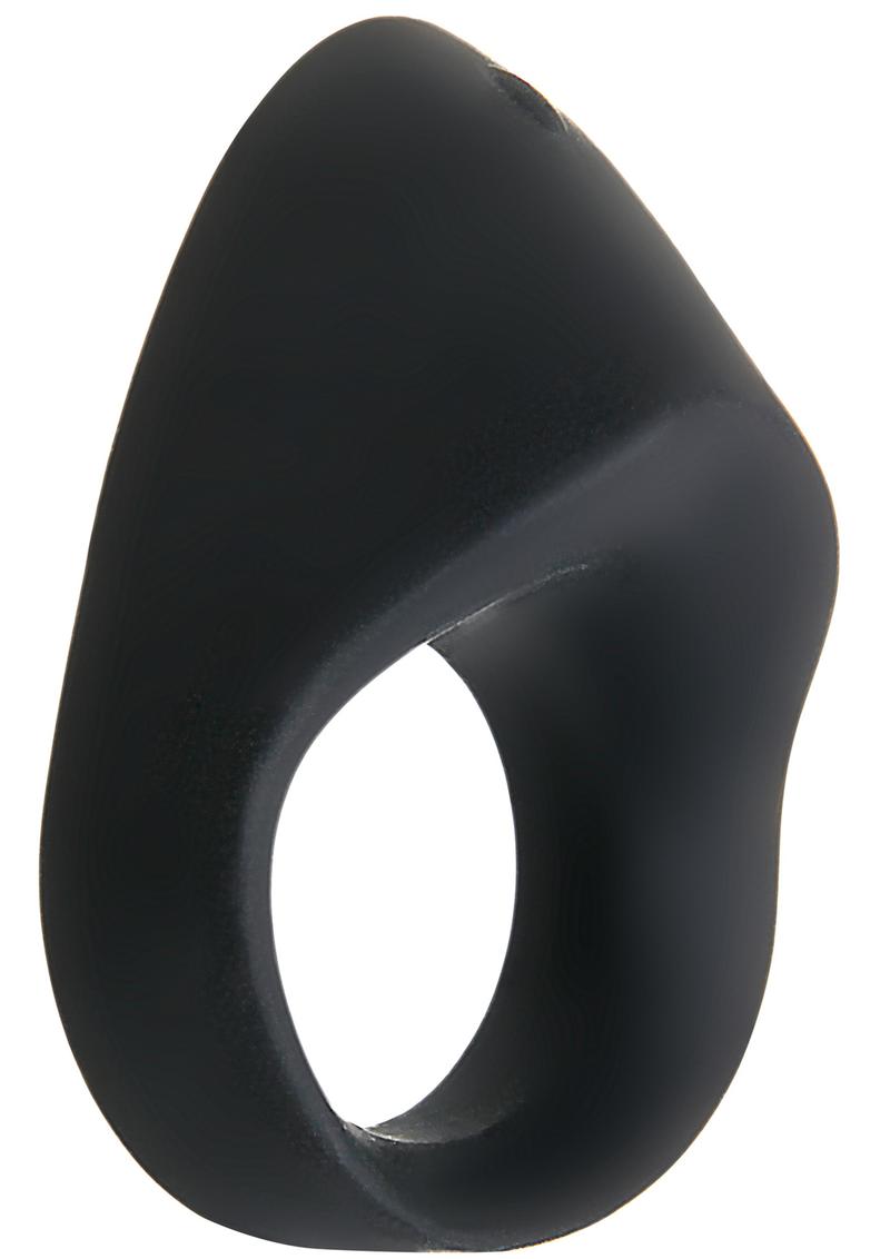 Rechargeable Silicone Cock Ring With Quiet Vibrations