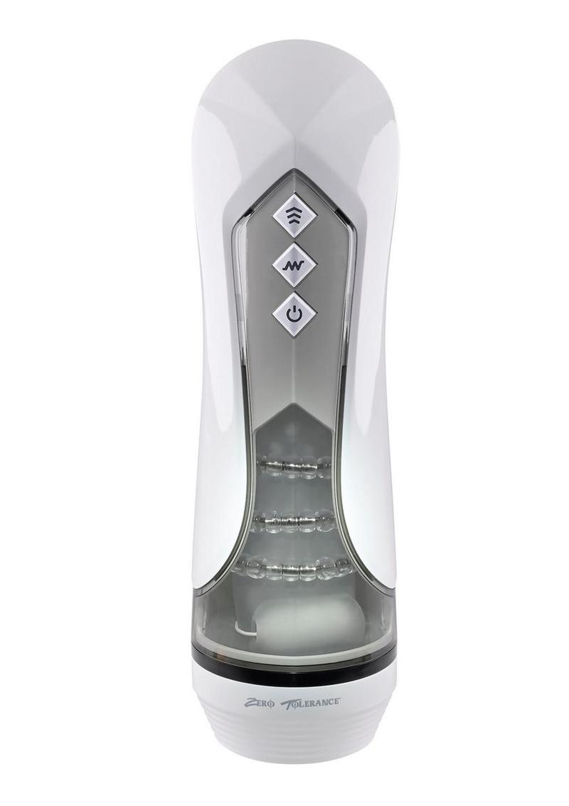 Stoking Buddy Rechargeable Thrusting Masturbator With Vibration
