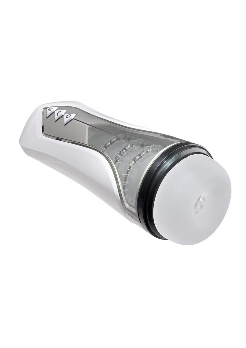 Stoking Buddy Rechargeable Thrusting Masturbator With Vibration