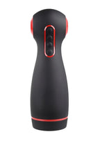 Tight Squeeze Rechargeable Masturbator Inner Nub Channel Vibrating