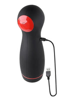 Tight Squeeze Rechargeable Masturbator Inner Nub Channel Vibrating