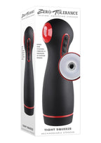 Tight Squeeze Rechargeable Masturbator Inner Nub Channel Vibrating
