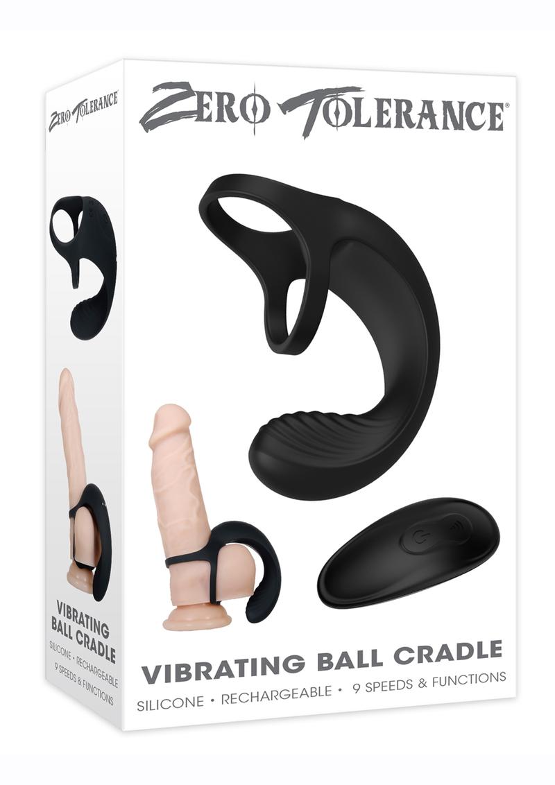 Zero Tolerance Vibrating Ball Cradle Cock Ring with Remote Control