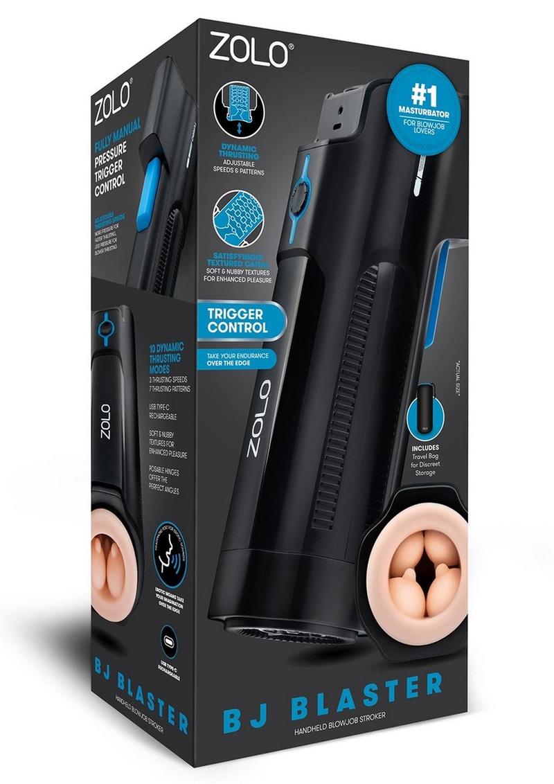 Zolo BJ Blaster Handheld Blowjob Stroker