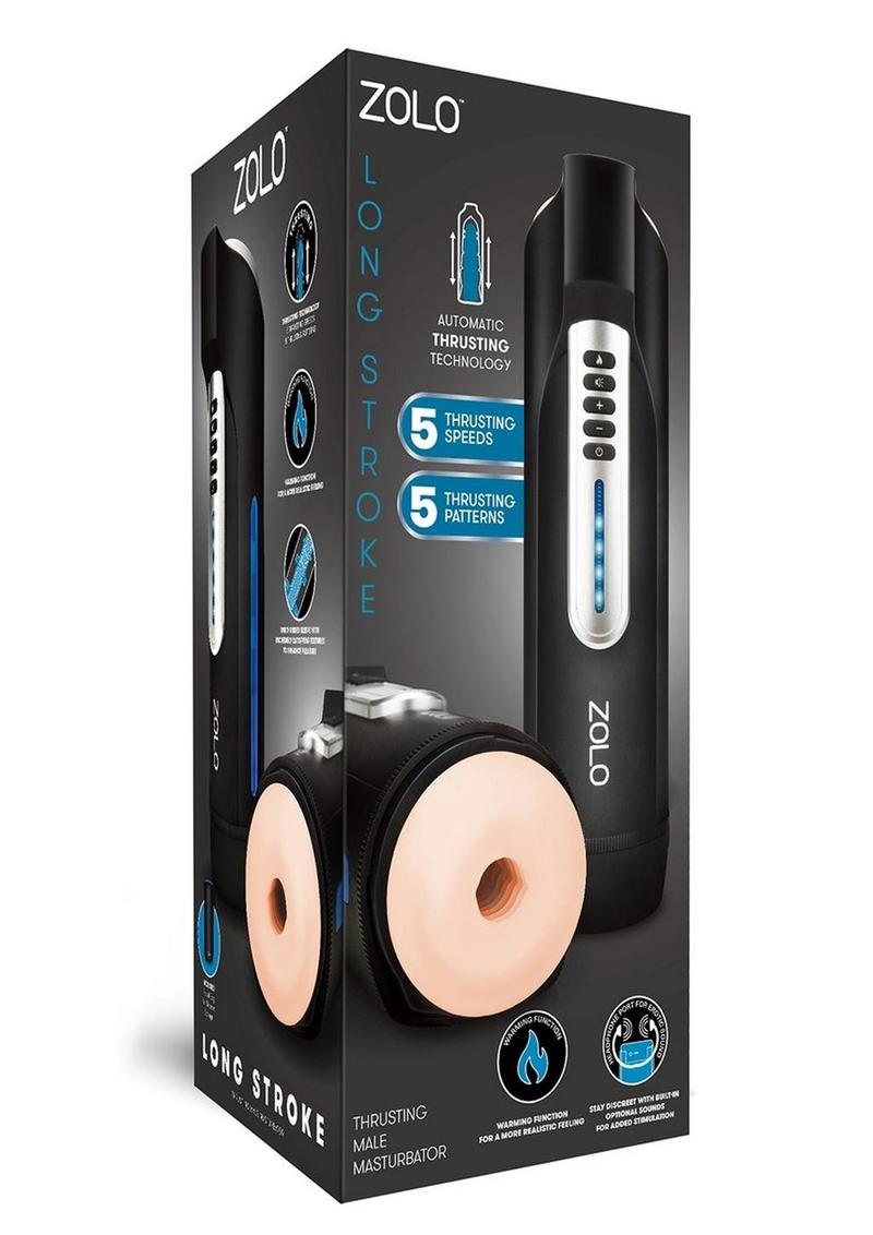 ZOLO Long Stroke Automatic Thrusting Male Masturbator 5 Speeds