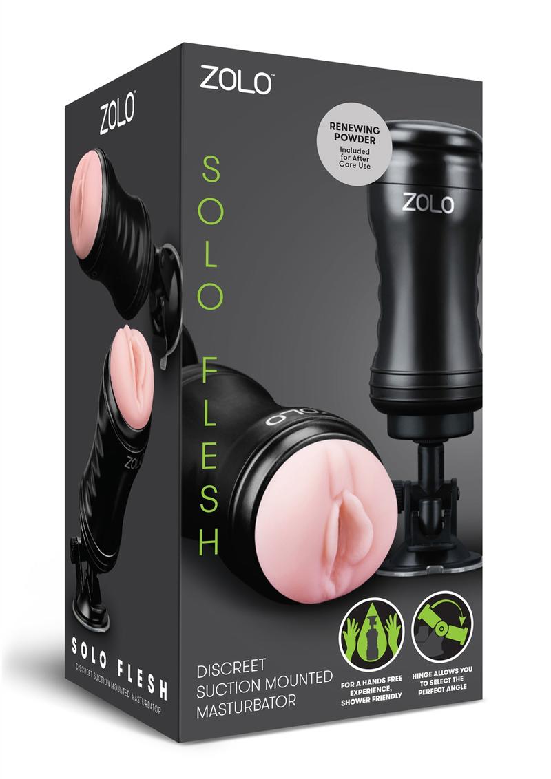 Zolo Solo Hands Free Masturbator Suction Mounted Adjustable Hinge